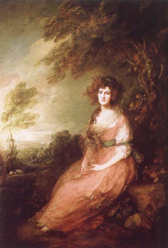 Thomas Gainsborough Mrs.Richard Brinsley Sheridan oil painting image